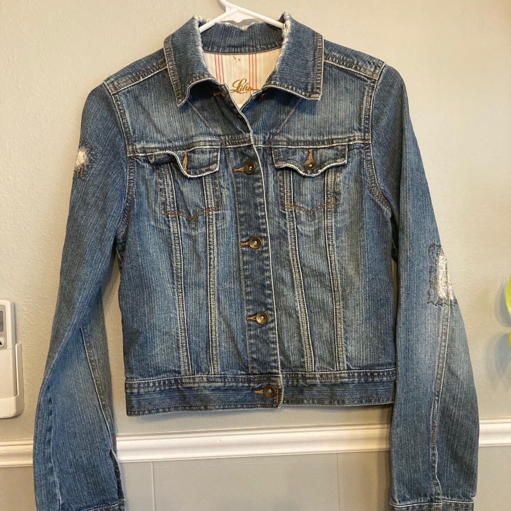 Women Lilu jean jacket small